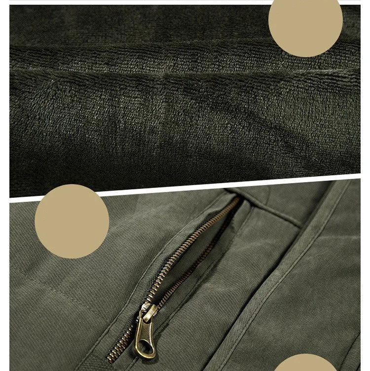 Męska Zimowa Parka | Z Kapturem