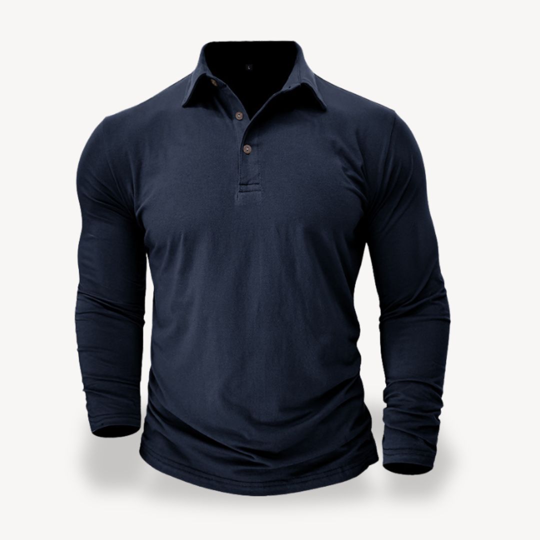 Koszule męskie Polo Codzienne | Długi Rękaw