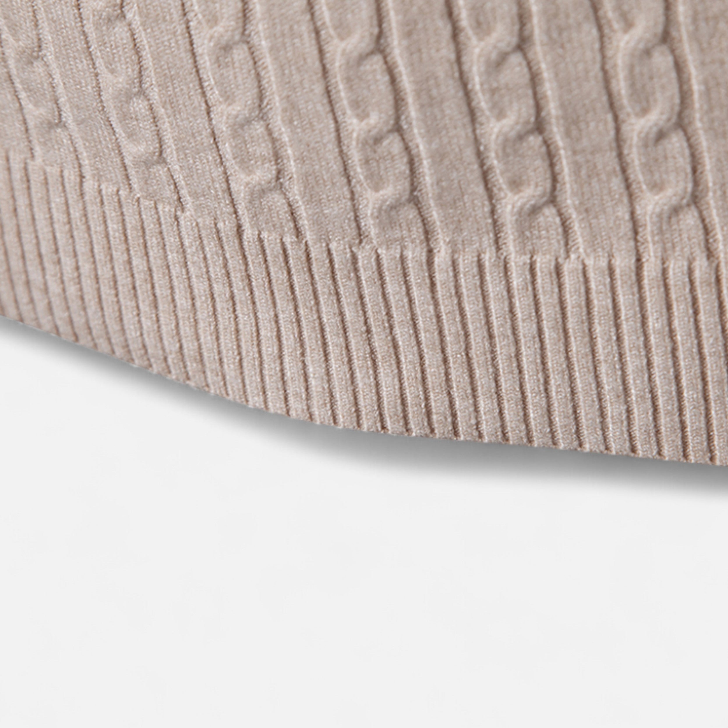 Męski Prosty Wysoki Golf | Długi Rękaw