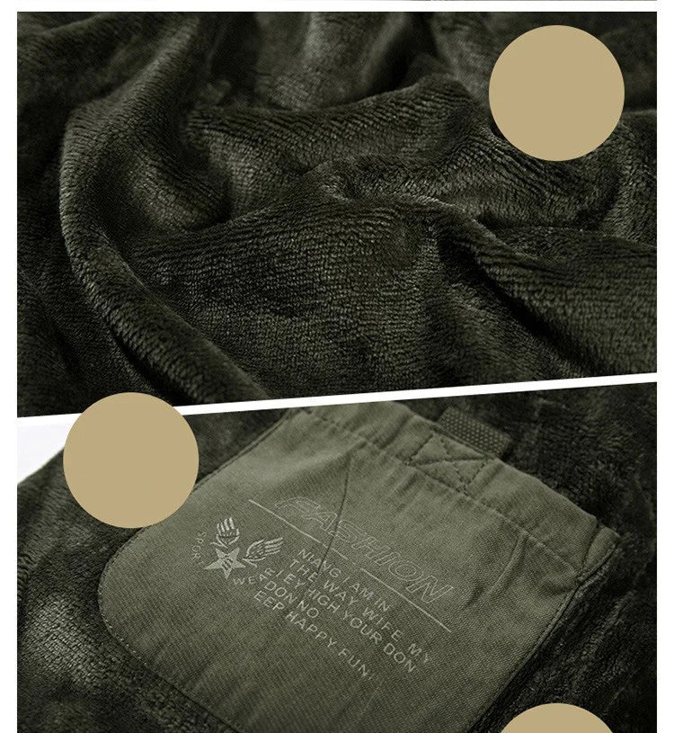 Męska Zimowa Parka | Z Kapturem