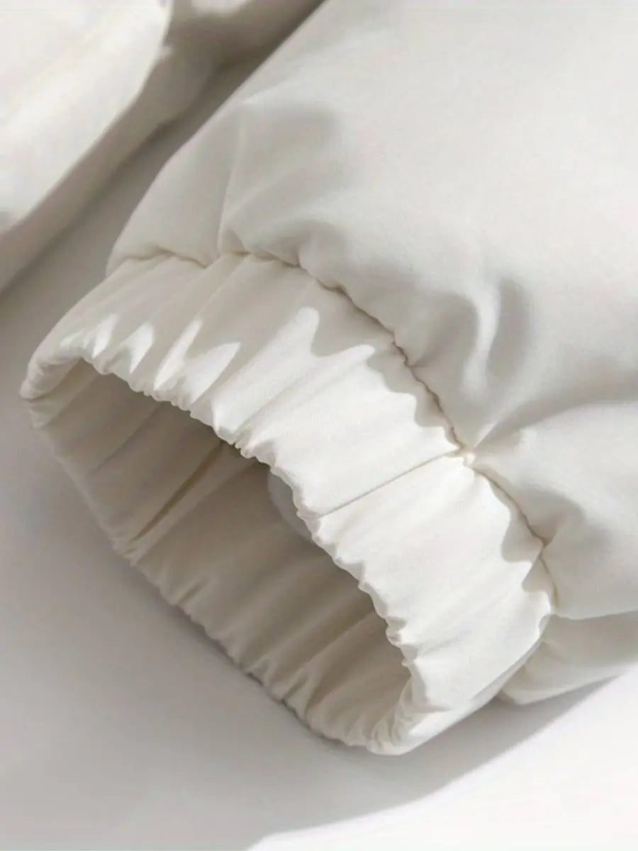 Damska Pikowana Kurtka Zimowa | Na Zamek