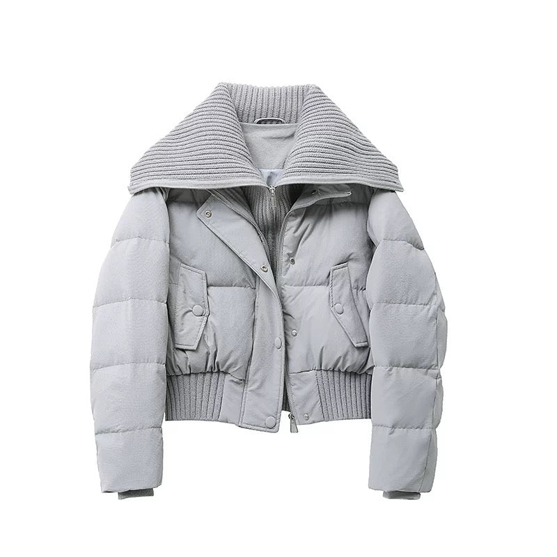 Damska Puffer Kurtka | Nowoczesny Oversize Krój
