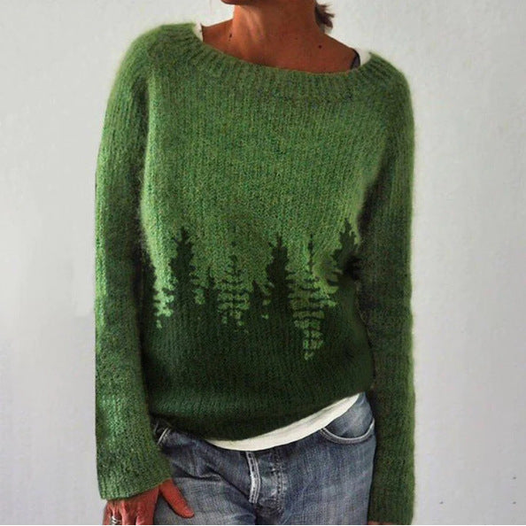 Grethe | Ponadczasowy sweter retro dla kobiet z vintage'owym urokiem