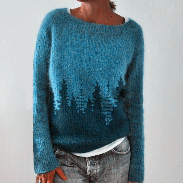 Grethe | Ponadczasowy sweter retro dla kobiet z vintage'owym urokiem