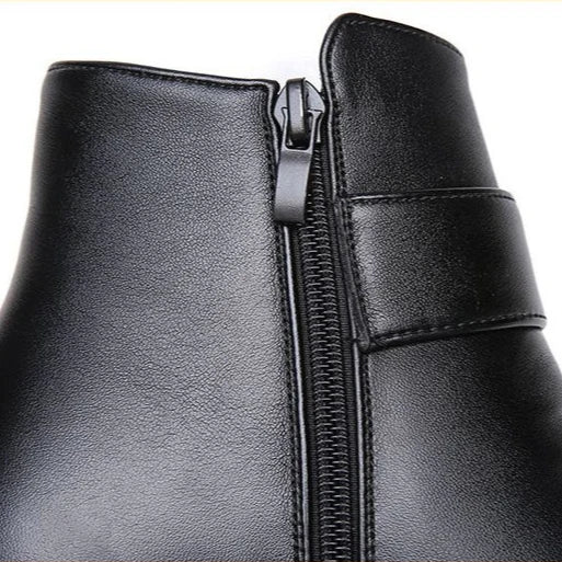 Buty Damskie Zimowe Botki | Klasyczne Wysokie