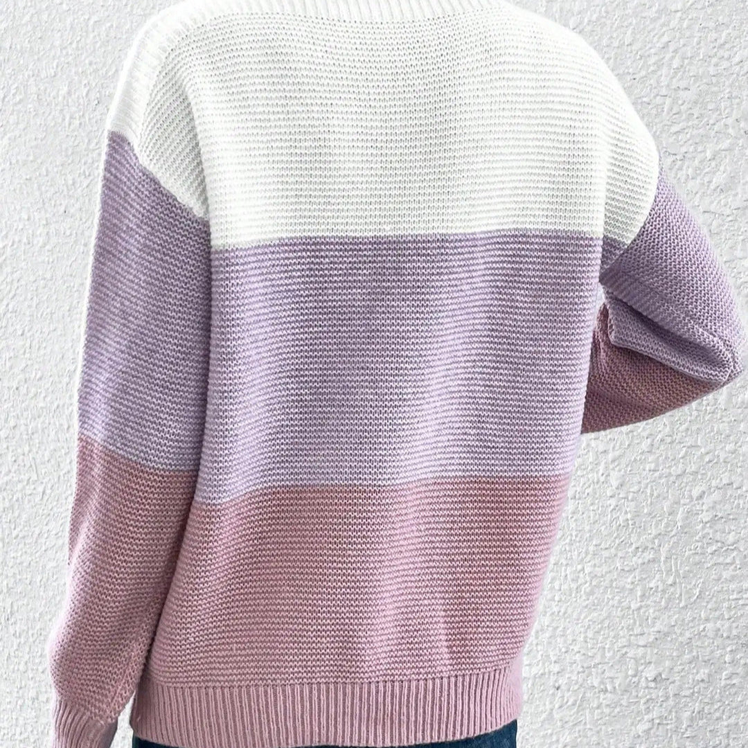 Mille - Luźny sweter z okrągłym dekoltem dla maksymalnego komfortu