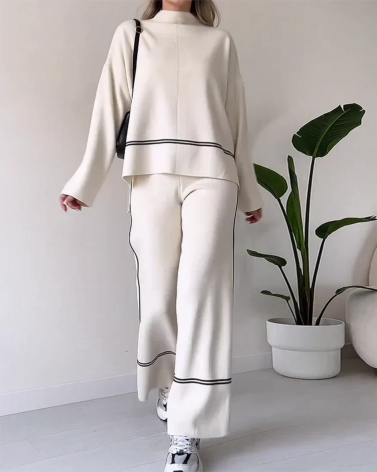 Damski Dwuczęściowy Zestaw | Codzienny Look