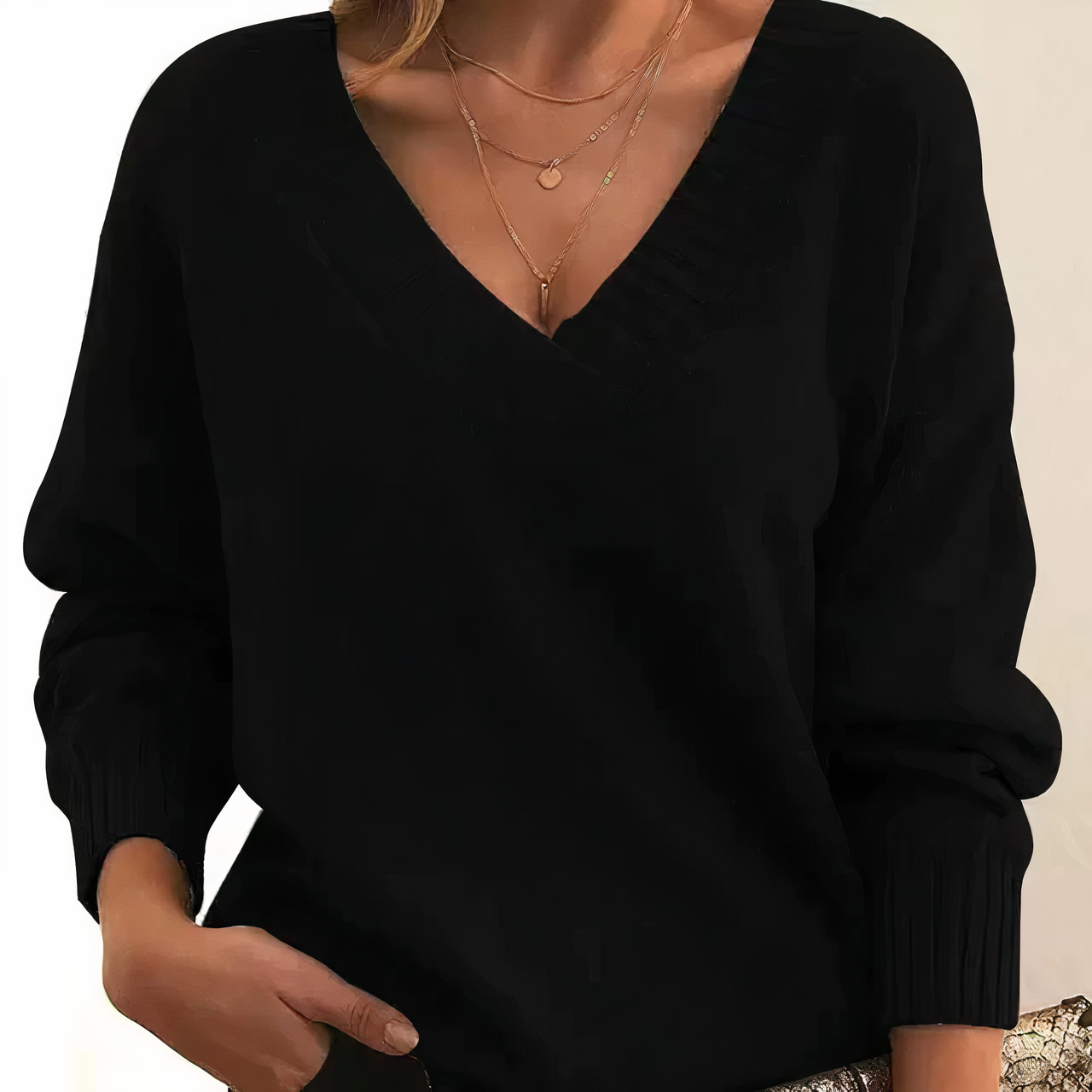 Sweter Damski Modny Zimowy | Wygodny Krój