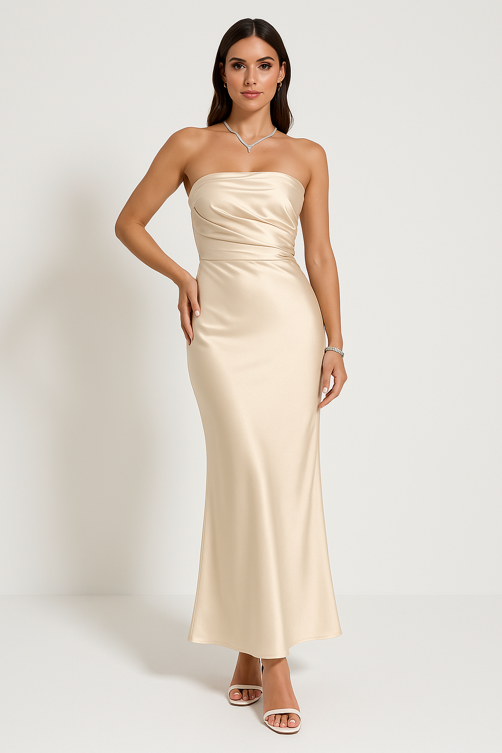 Damska Sukienka Na Sylwestra | Dopasowany Krój Maxi