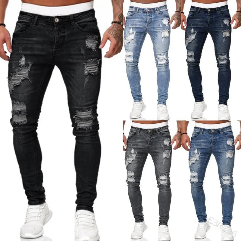 Jeansy Męskie Slim Fit | Nowoczesny Styl