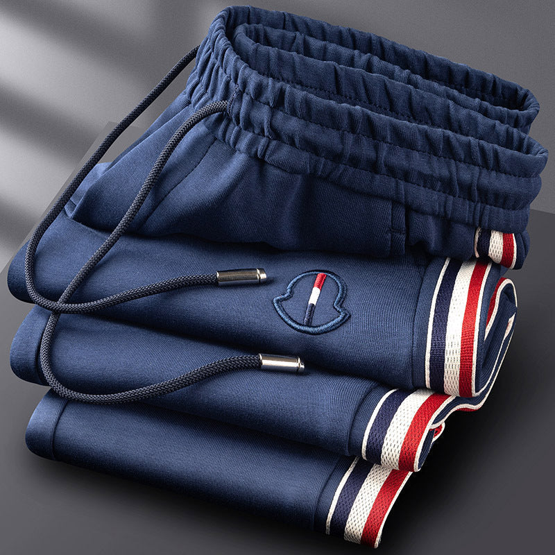 Męski zestaw treningowy z bluzą na zamek 1/4 i spodniami | Dwuczęściowy