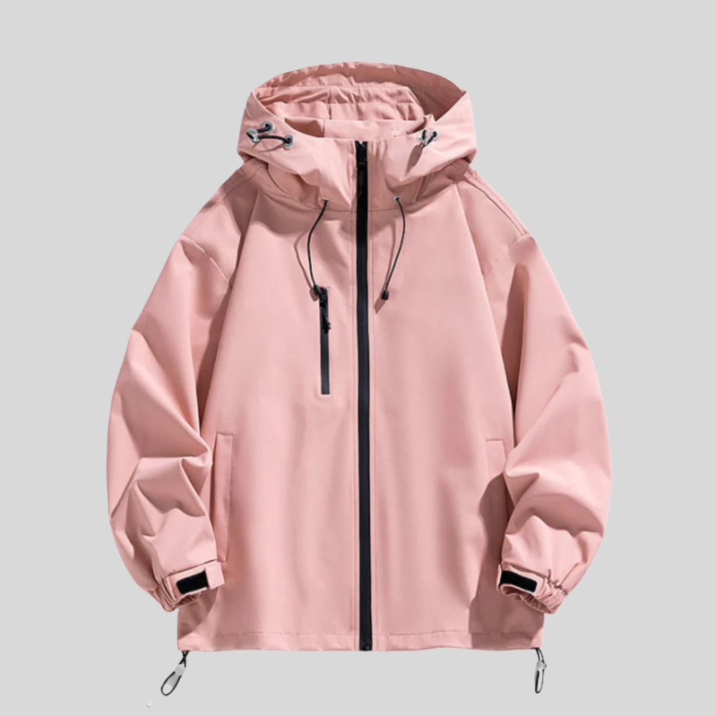 Męska Prosta Codzienna Kurtka Narciarska | Z Kapturem