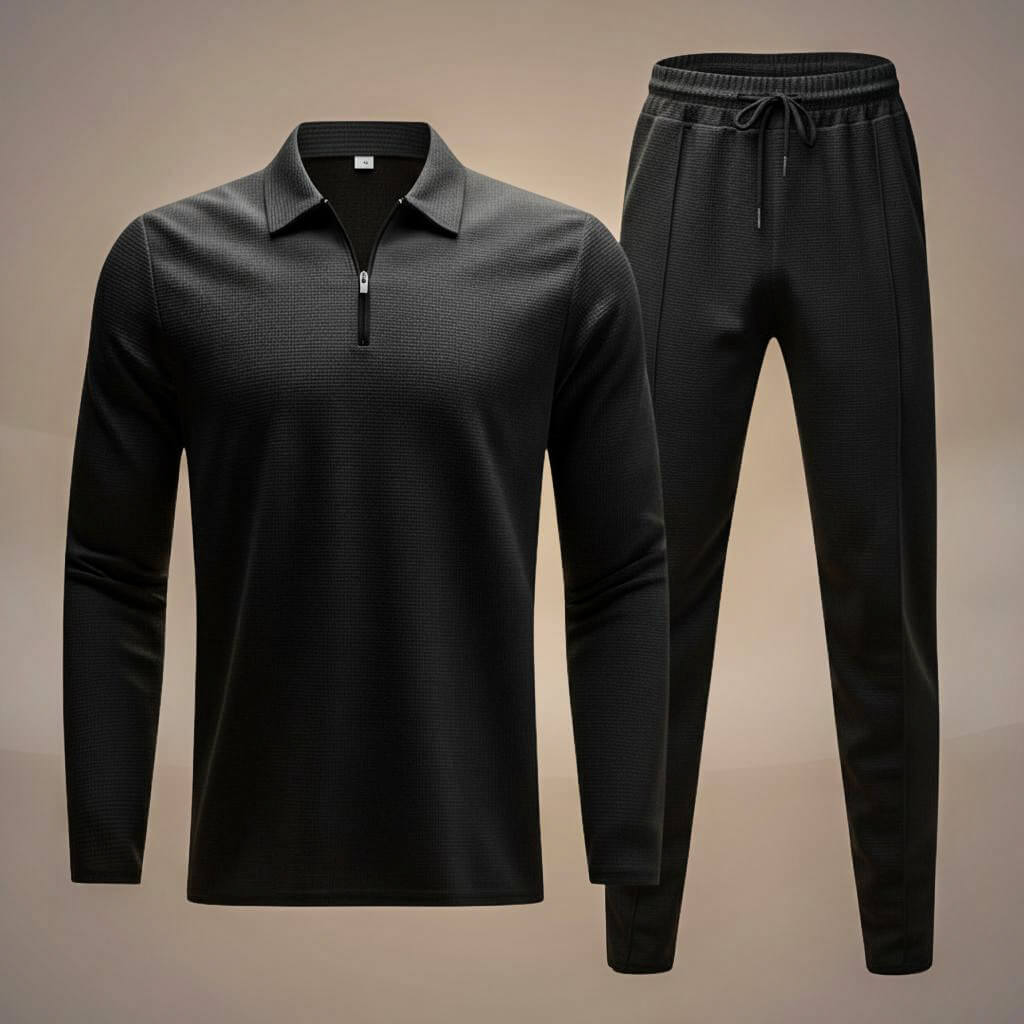 Męski zestaw sportowy z bluzą i spodniami | Dwuczęściowy