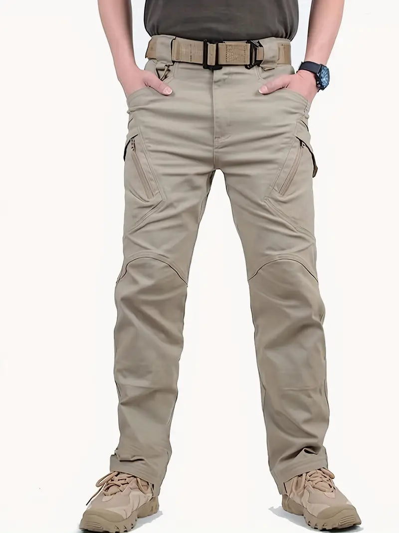 Spodnie Robocze Męskie Zimowe Cargo | Regularny Krój