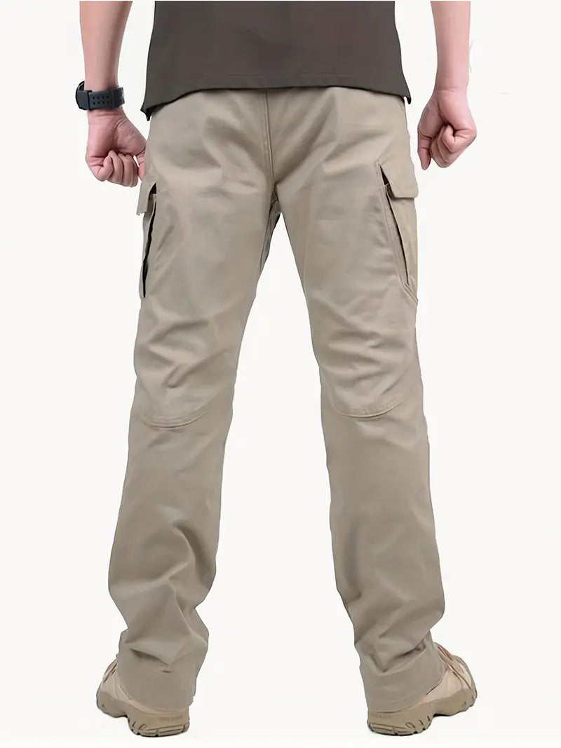 Spodnie Robocze Męskie Zimowe Cargo | Regularny Krój