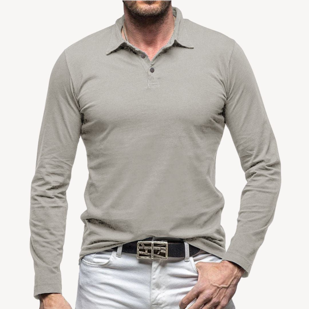 Koszule męskie Polo Codzienne | Długi Rękaw