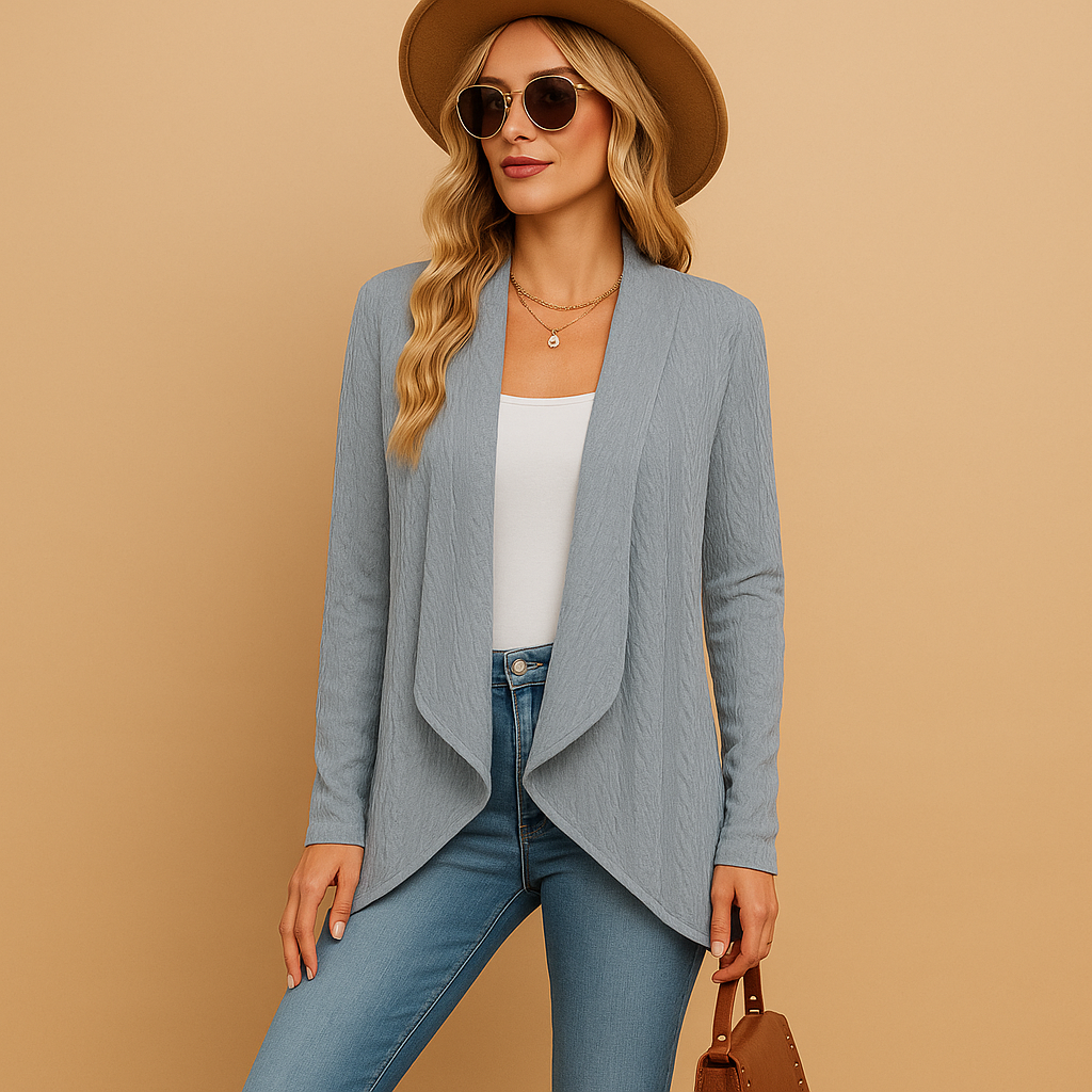 Kardigan Damski Długi | Nowoczesny Styl