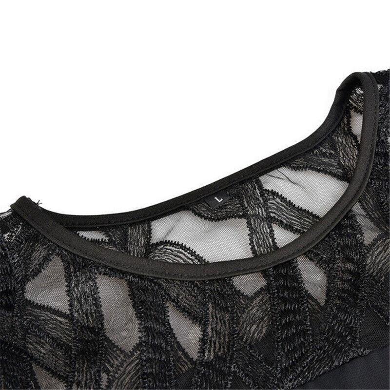 Damska Sukienka Wieczorowa Nowoczesna | Z Rękawami z Wycięciami