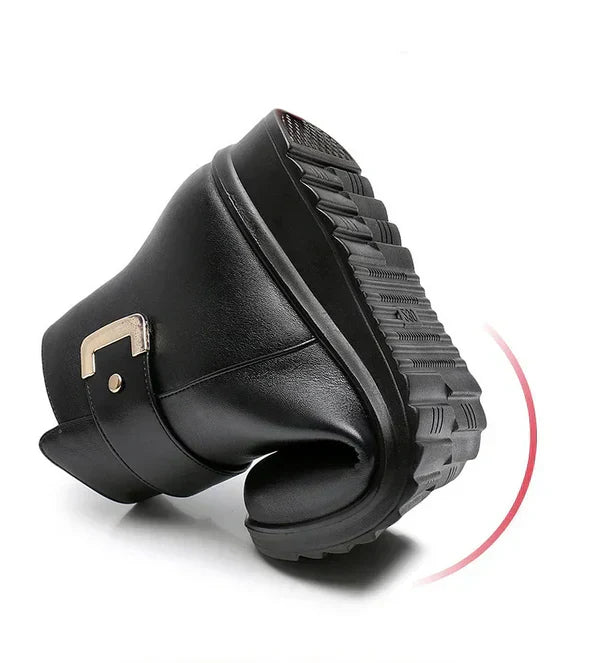 Buty Damskie Zimowe Botki | Klasyczne Wysokie