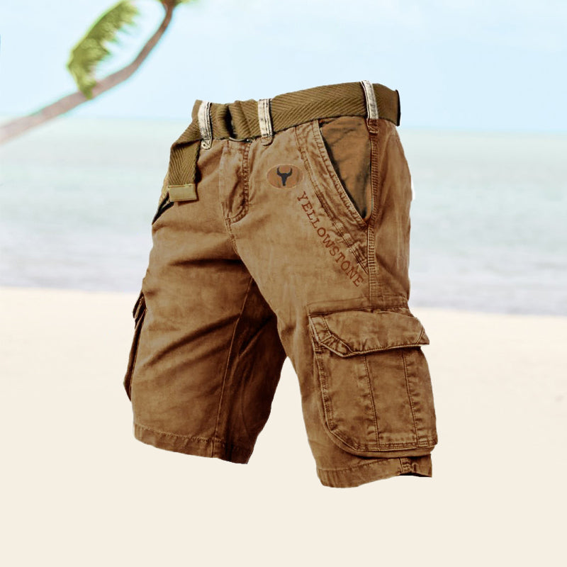 Herren Cargo-Shorts mit Taschen | Reguläre Passform