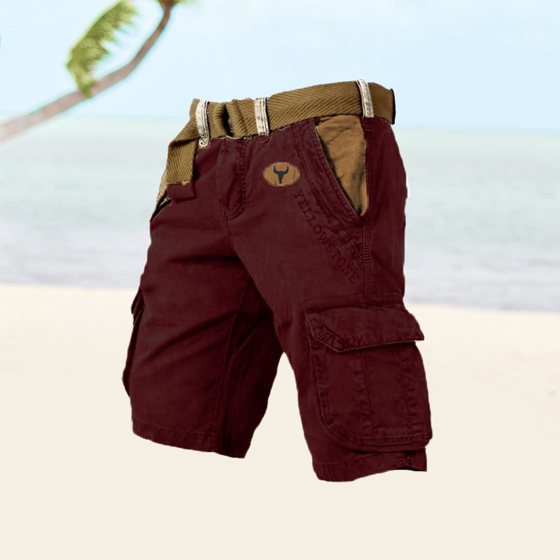 Herren Cargo-Shorts mit Taschen | Reguläre Passform
