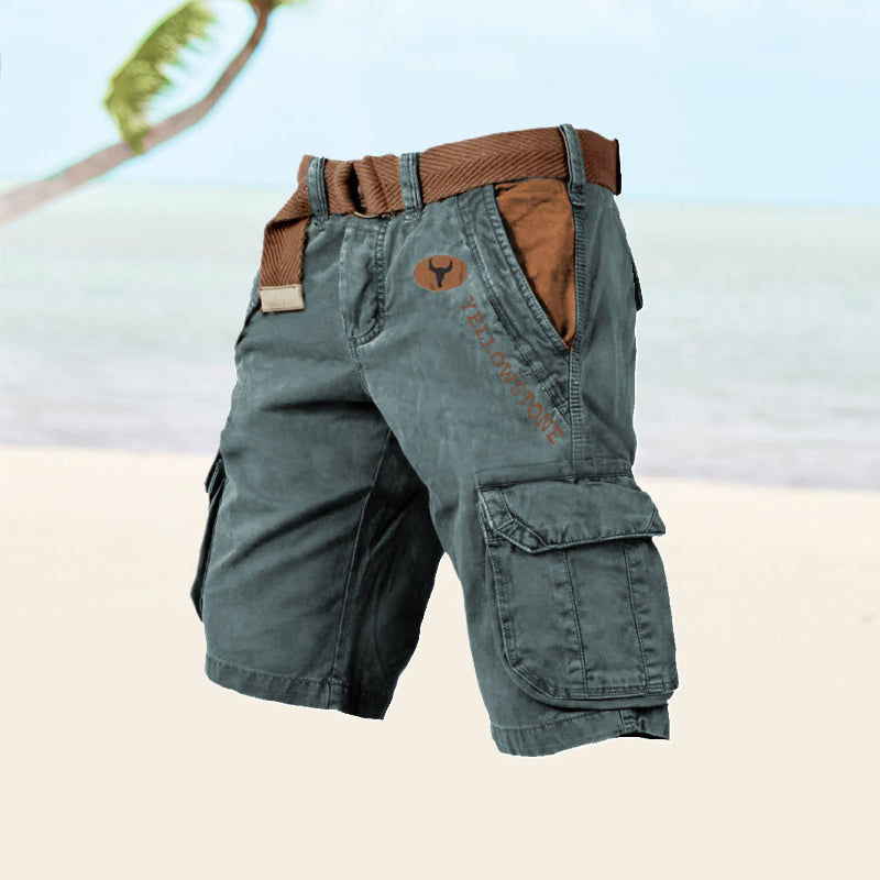 Herren Cargo-Shorts mit Taschen | Reguläre Passform