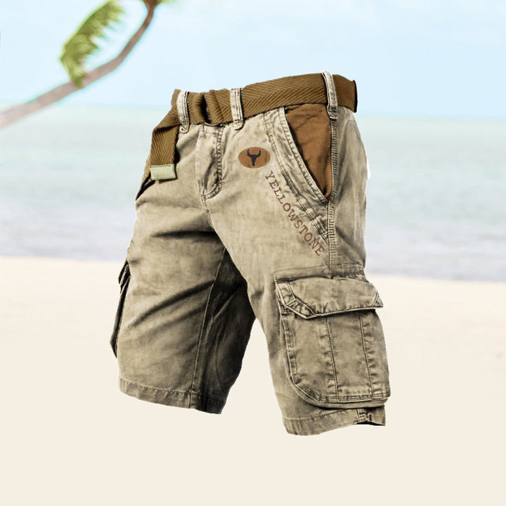 Herren Cargo-Shorts mit Taschen | Reguläre Passform