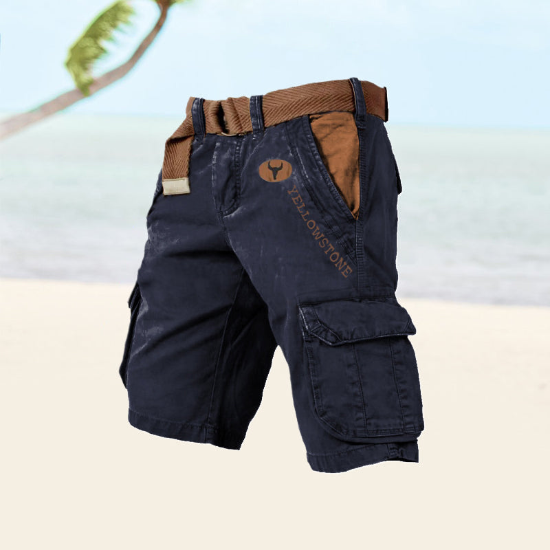 Herren Cargo-Shorts mit Taschen | Reguläre Passform