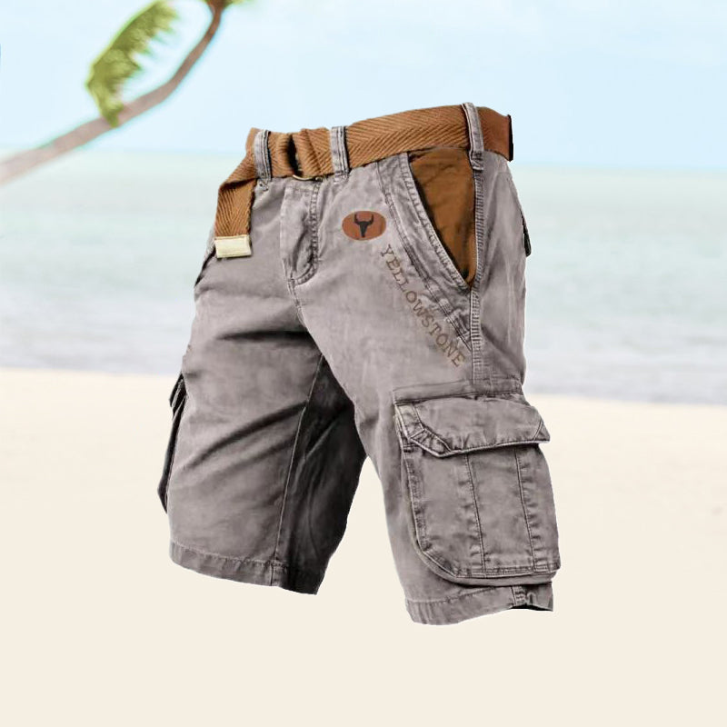 Herren Cargo-Shorts mit Taschen | Reguläre Passform