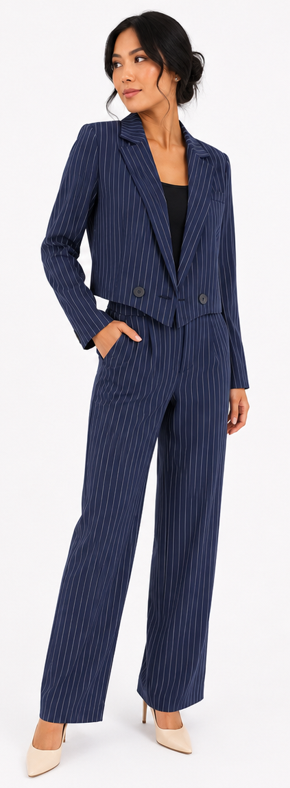 Damen-Overall Set mit Blazer und Hose | Klassischer Stil
