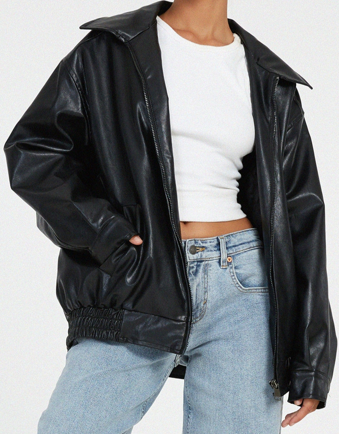Dámska Voľná Bomber Bunda | Streetstyle