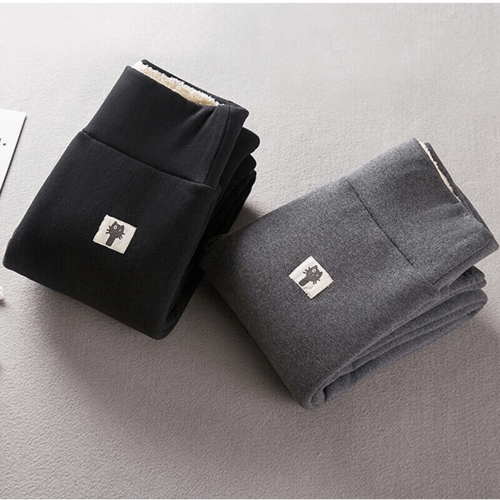 Damskie Ocieplane Legginsy | Zimowe