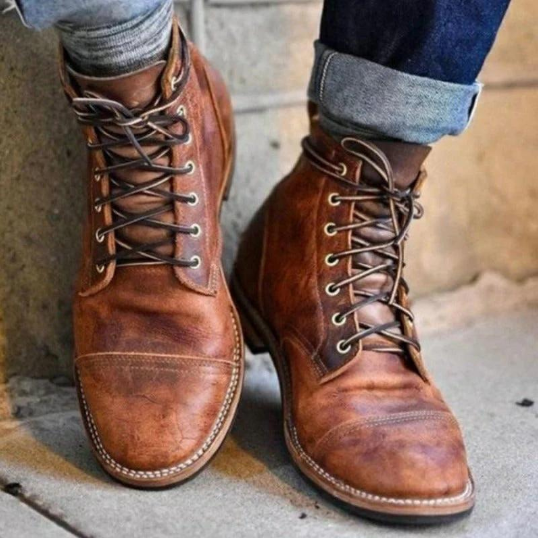 Buty Męskie Zimowe | Styl Retro