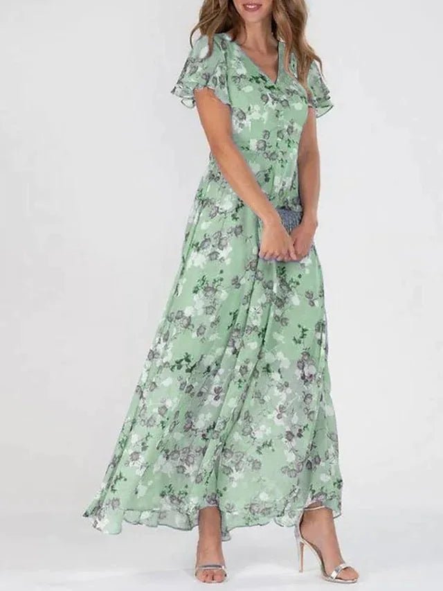 Damska glamour sukienka modelująca brzuch | Maxi