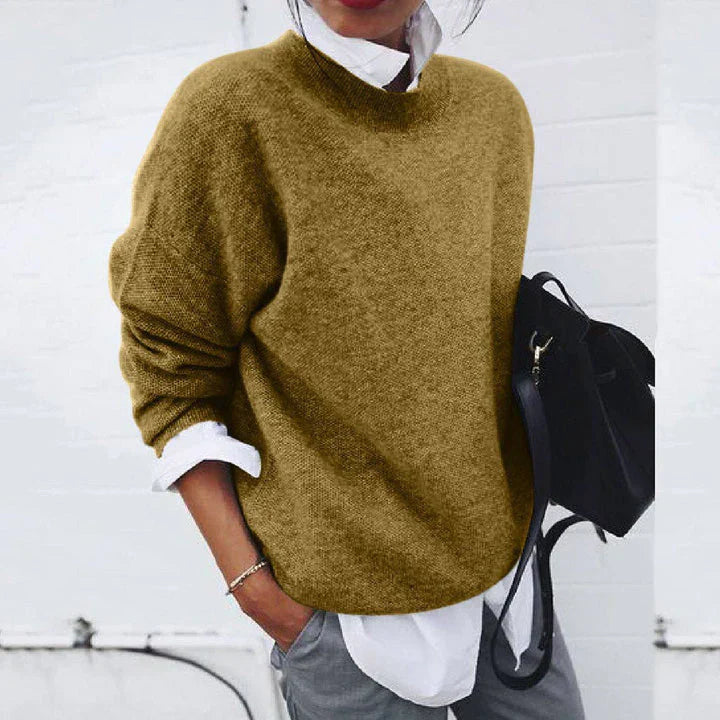 Sweter Damski Zimowy Nowoczesny Styl | Zima