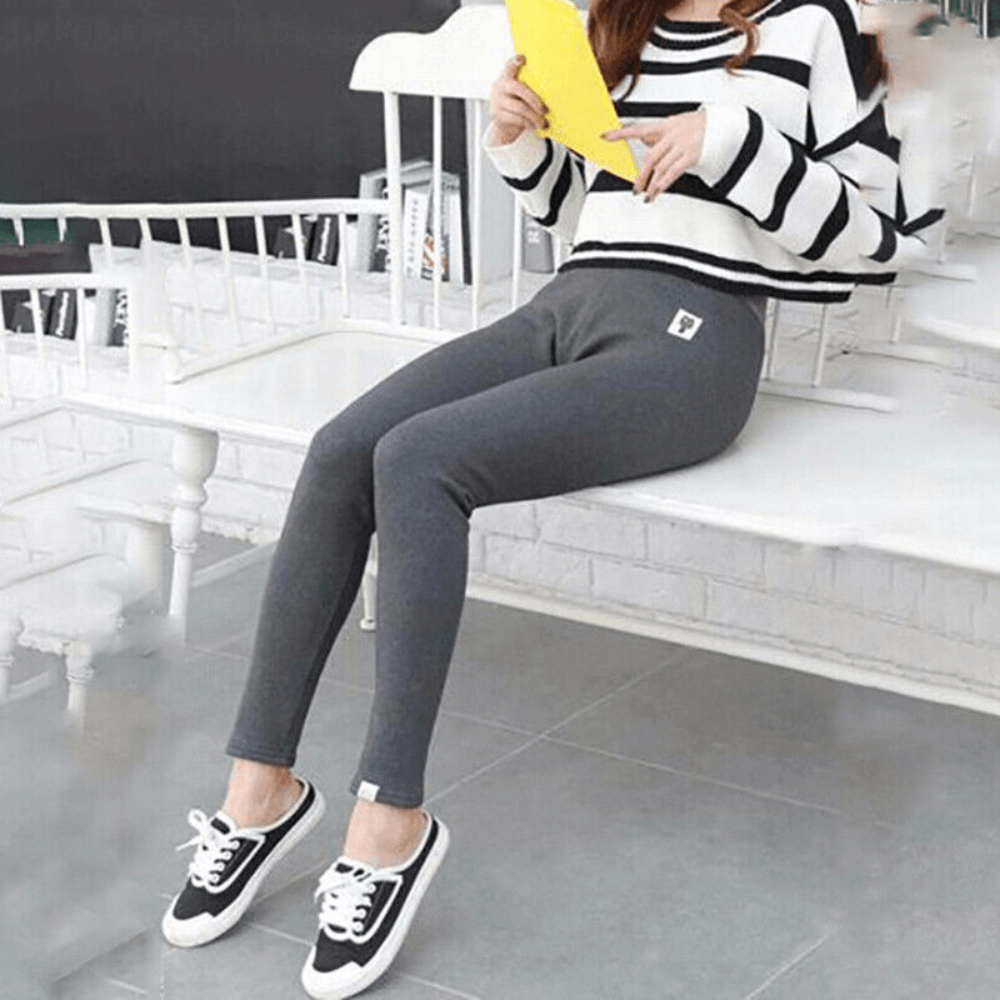 Damskie Ocieplane Legginsy | Zimowe