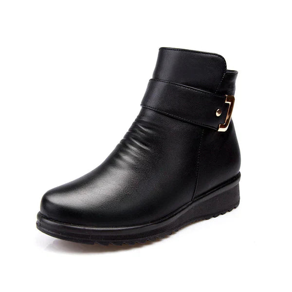 Buty Damskie Zimowe Botki | Klasyczne Wysokie