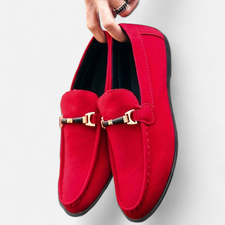 Herren Klassische Mokassins mit Schnallenverschluss | Slip-On