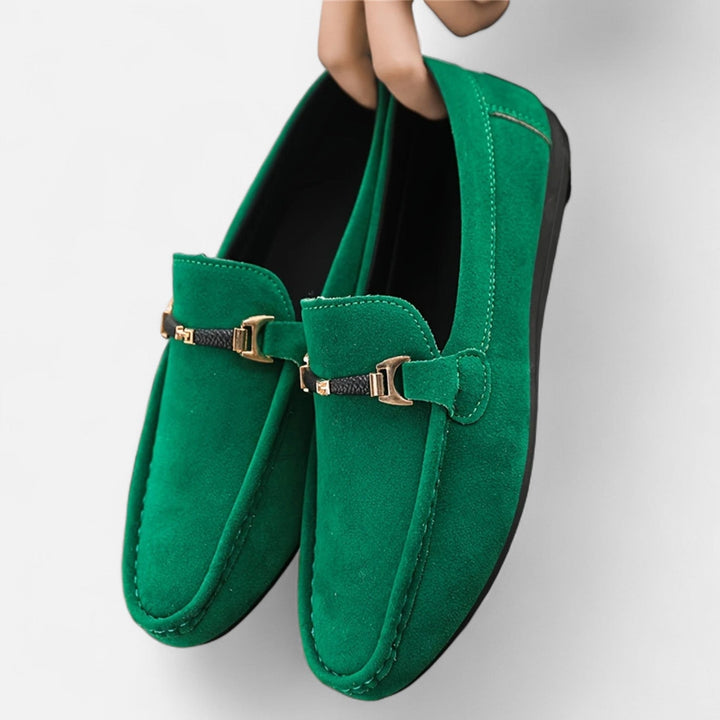 Herren Klassische Mokassins mit Schnallenverschluss | Slip-On
