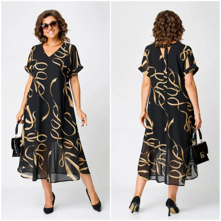 Women's comfortable dress with an elegant look | Midi