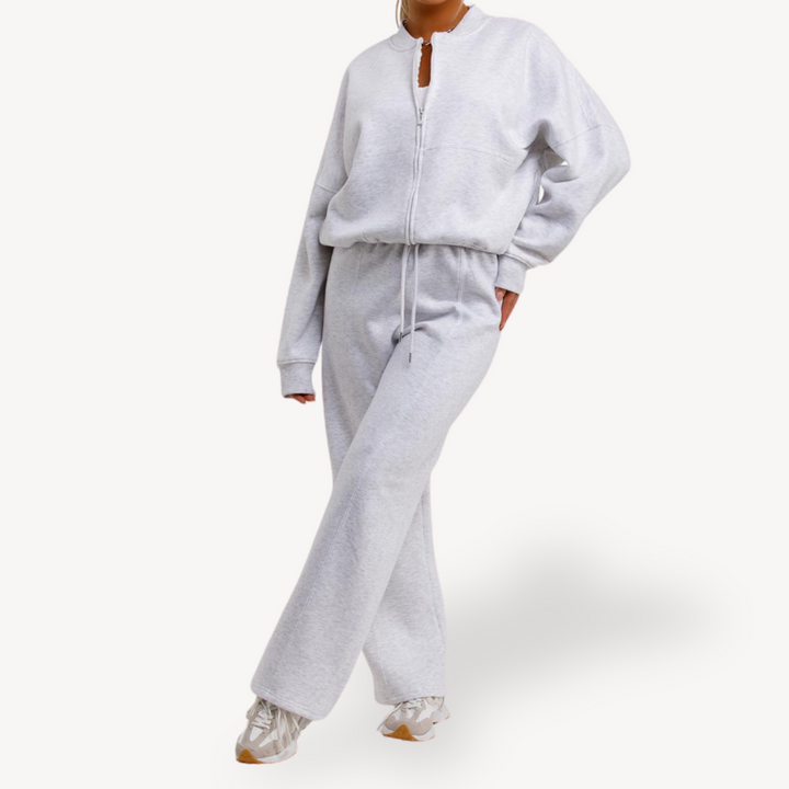 Women's Jumpsuit with Zipper | Short