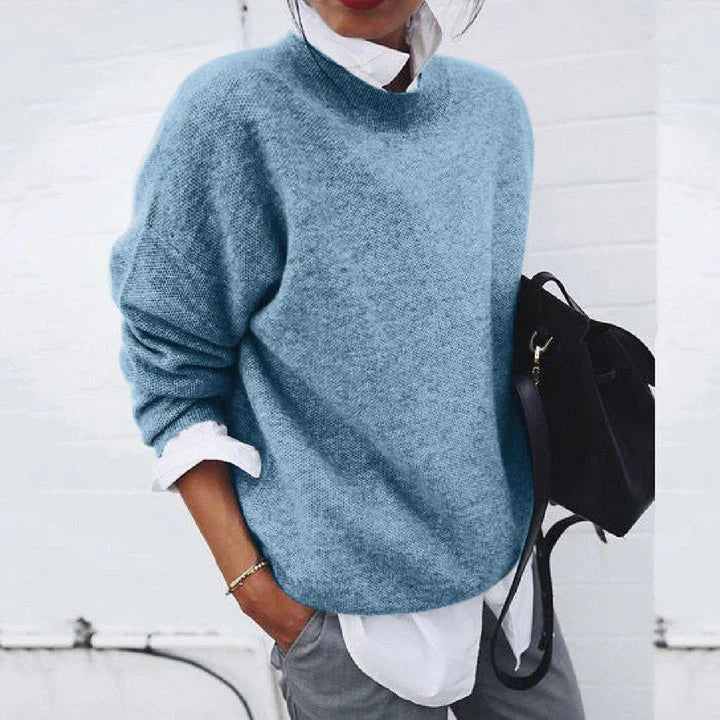 Sweter Damski Zimowy Nowoczesny Styl | Zima