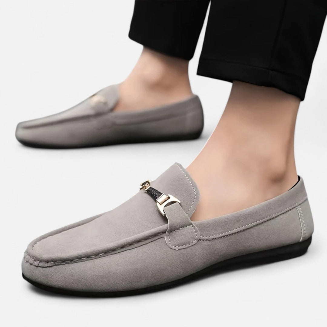 Herren Klassische Mokassins mit Schnallenverschluss | Slip-On