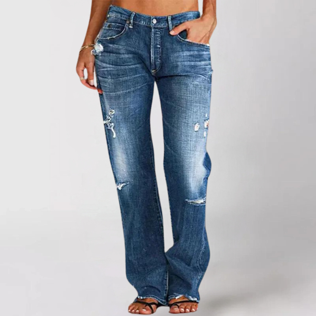 Damska Spodnie CozyJeans | Szerokie Nogawki