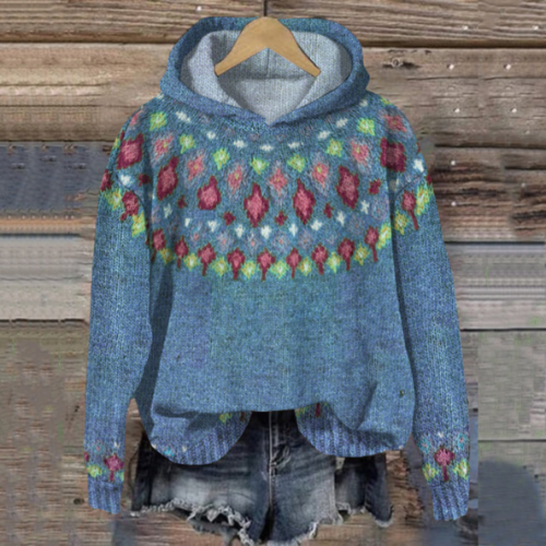 Bluza z Kapturem Damski Oversize | Luźny Krój