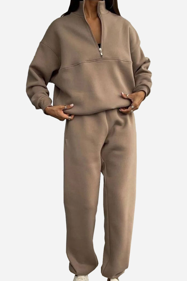 Women's Two-Piece Tracksuit Sets | Zip Style