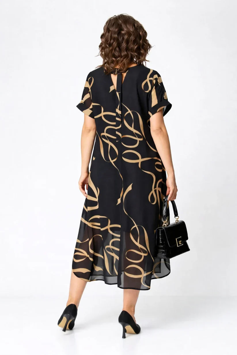 Women's comfortable dress with an elegant look | Midi