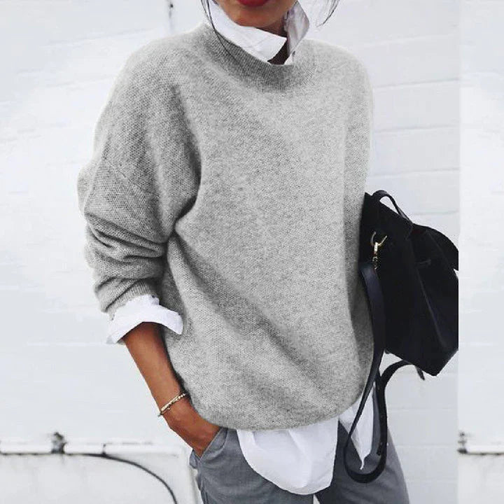 Sweter Damski Zimowy Nowoczesny Styl | Zima