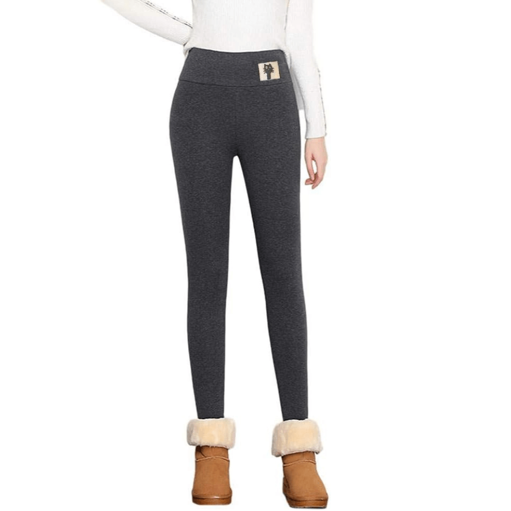 Damskie Ocieplane Legginsy | Zimowe