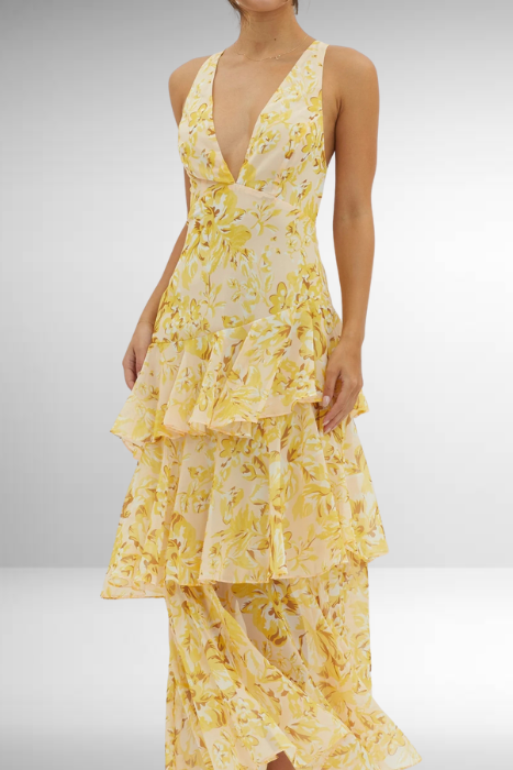 Damska Długa Sukienka | Maxi